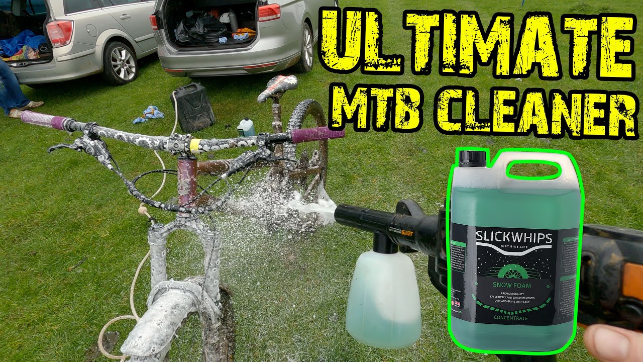 Best MTB Cleaning Products - Slickwhips Snow Foam