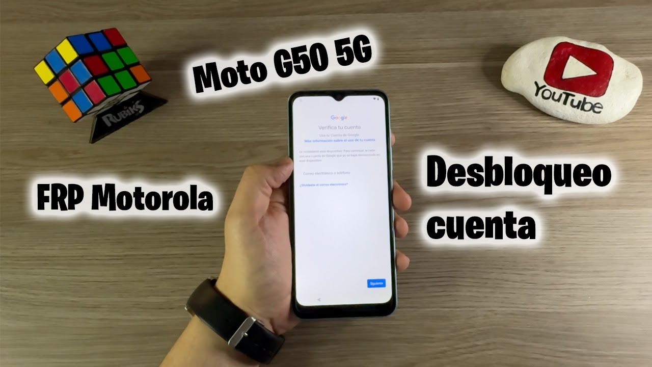 FRP Motorola ELIMINA CUENTA GOOGLE *Motorola G50 5G* Ultima Seguridad