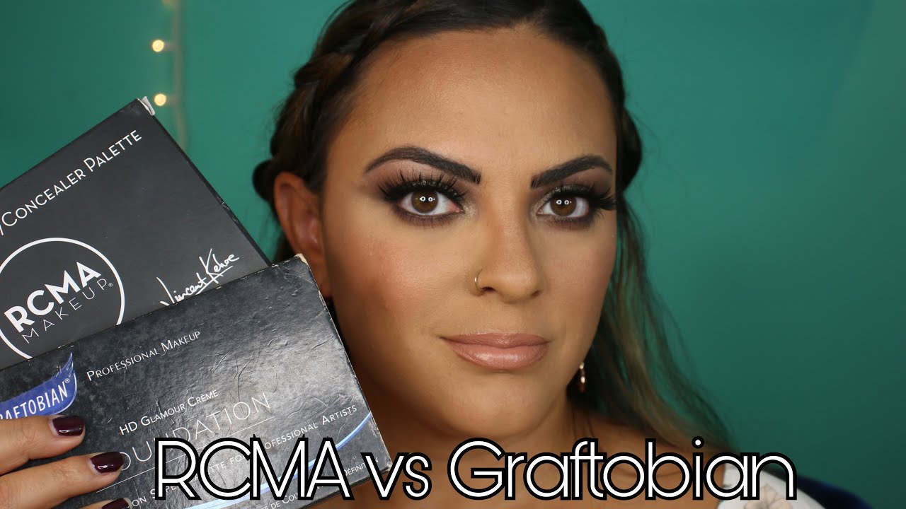 RCMA Vs Graftobian Palette 🎨 Glamour By B 🌹