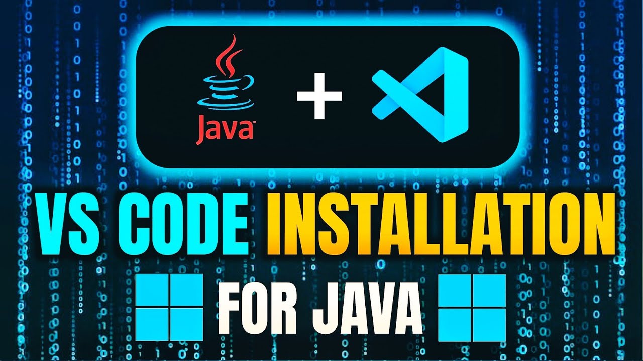 VS Code  installation for JAVA in windows | Run JAVA in VS Code | How to install vs code for java