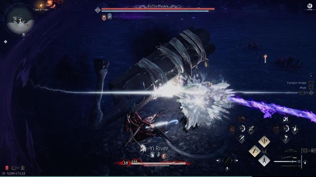 Where Winds Meet. Coffin Master Boss Fight legend difficulty