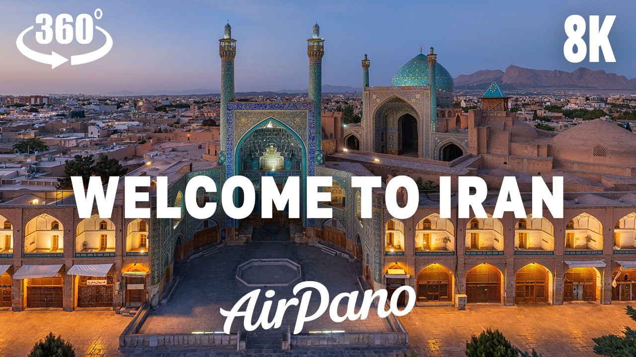 Welcome to Iran. 360&deg; video trailer in 8K