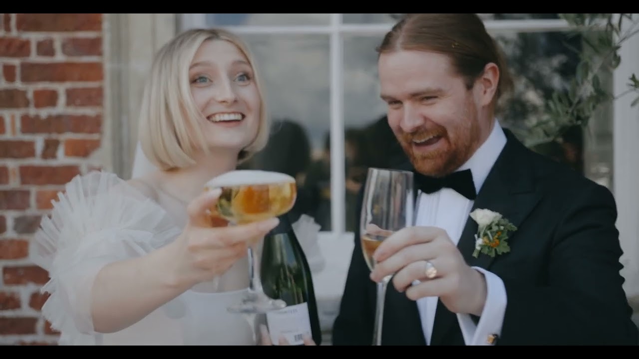 Grace & Matt, wedding video St Giles House, Dorset UK