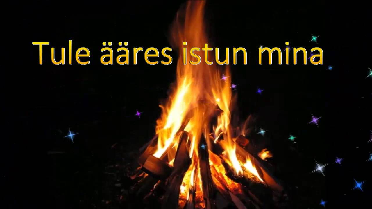 Tule ääres istun mina