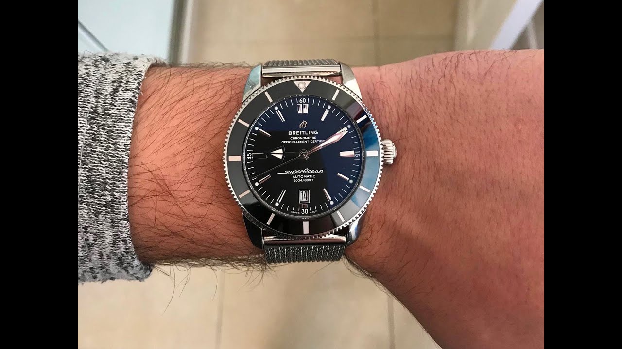 PAID WATCH REVIEWS - Is a Breitling SuperOcean Heritage a good first watch? - 20JU80