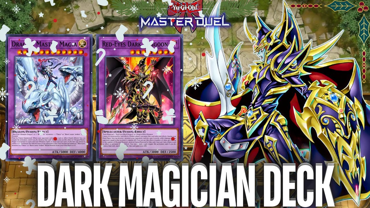 Unstoppable Dark Magician Deck! Dragoon & Magia Dominate in Ranked Master Duel YGO