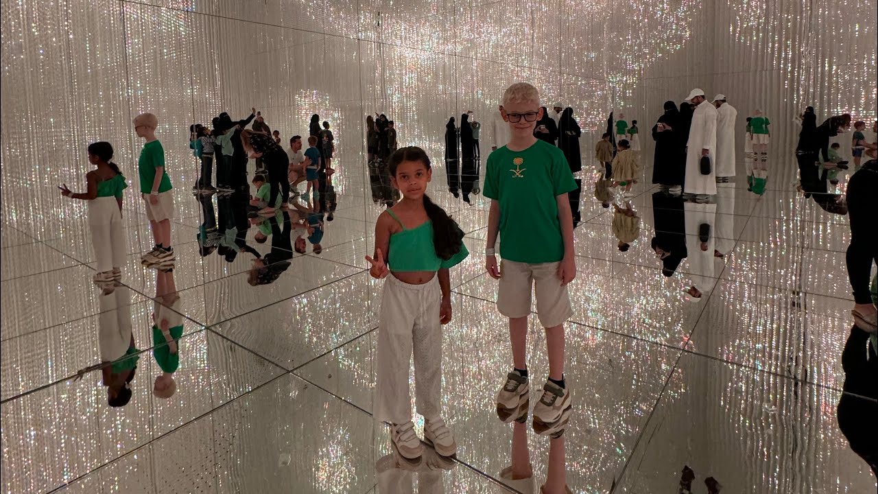 زيارة تيم لاب جدة ، teamlab jeddah 🪄✨