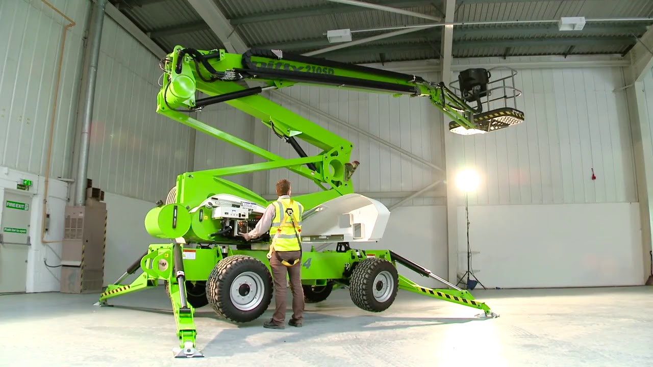 SD210 4x4x4 Product Video  Self Drive Work Platform from Niftylift