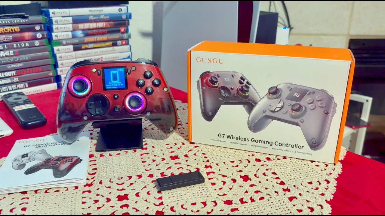 GUSGU G7: Is This The Best Wireless Controller For Gamers? #ad