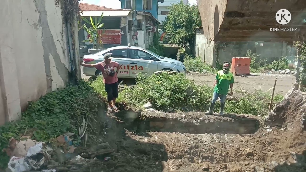 Excavation backlash concrete box culvert