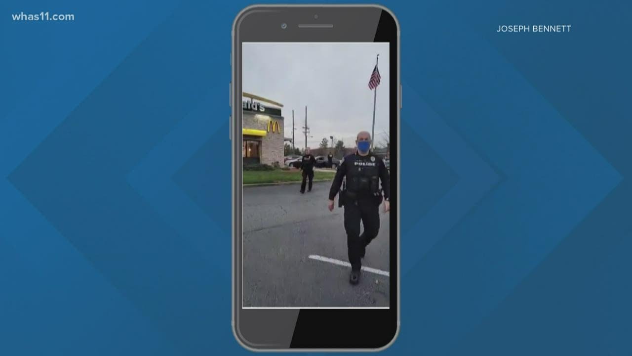 Internal investigation launched after police scuffle with man recording crime scene