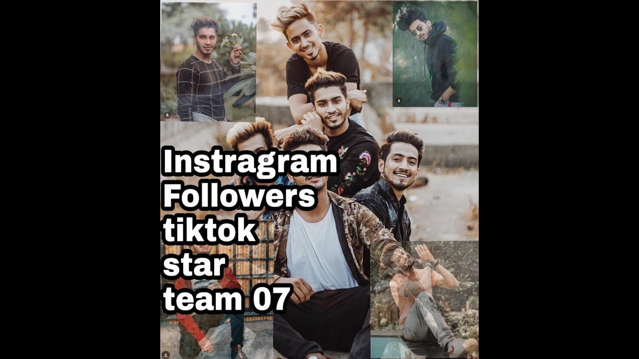 Tik-tok Star @Team07 Instagram Profile.