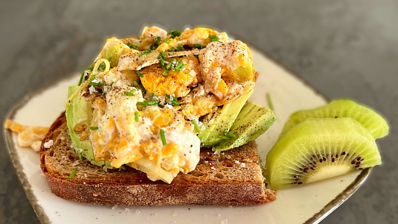 Яичный хлеб с авокадо: как приготовить вкусный яичный тост с авокадо - AVOCADO EGG TOAST