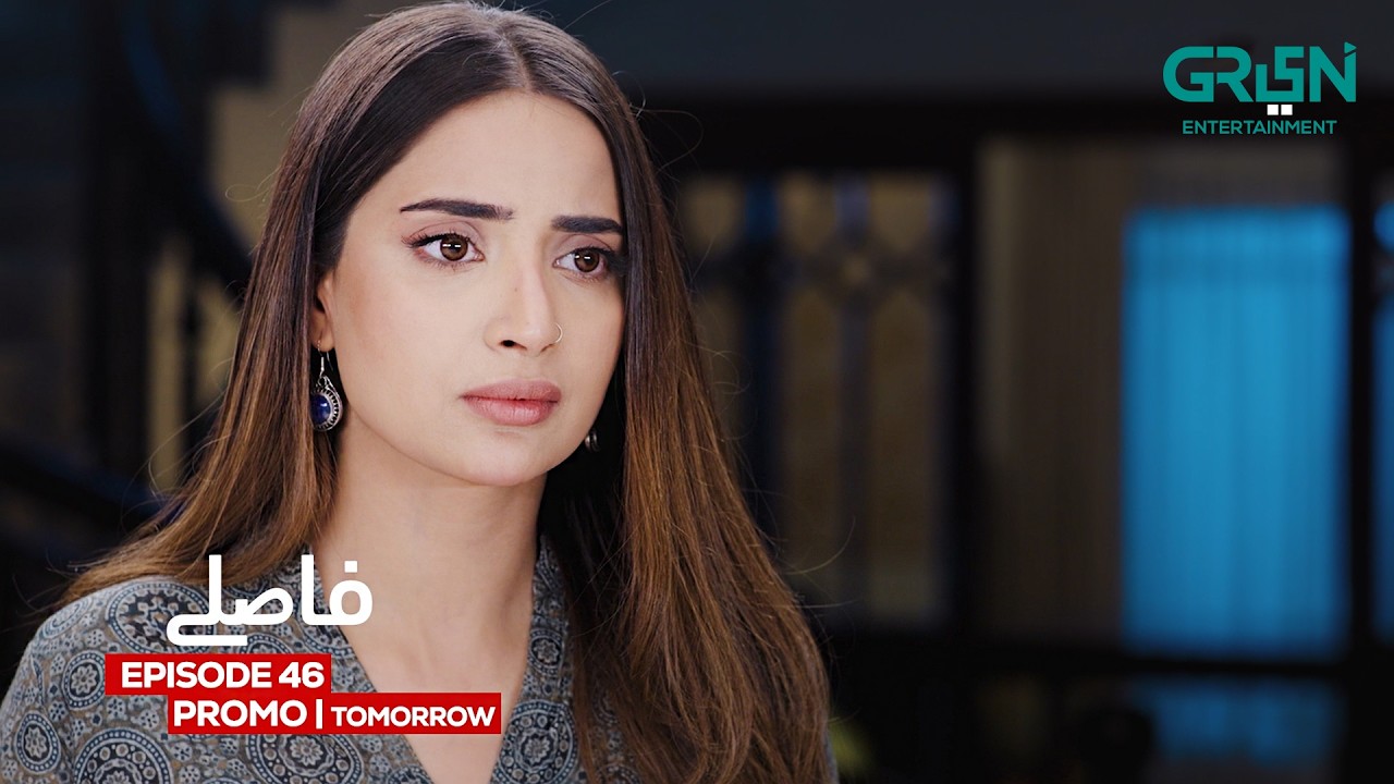 Faaslay Episode 46 Promo Tomorrow at 8:00PM | Ali Ansari | Saboor Aly | On Multiverse Entertainment