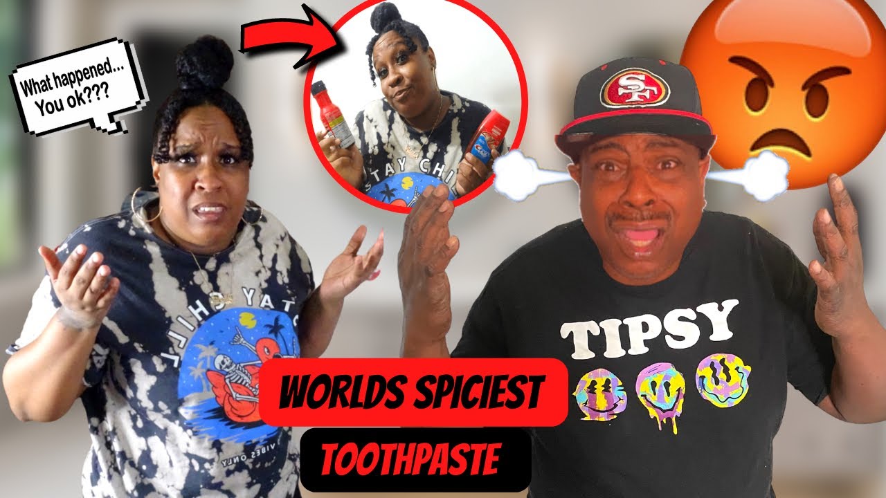 Worlds HOTTEST TOOTHPASTE Prank On Boyfriend
