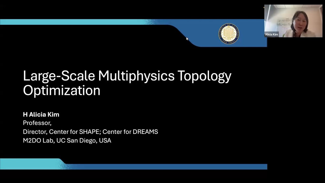 USACM Large Scale Structural Systems and Optimal Design Colloquium - H Alicia Kim