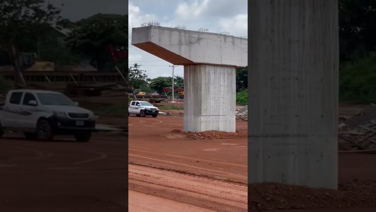 Flyover Piers and retaining walls #construction #civilengineering #viral #piers #flyover