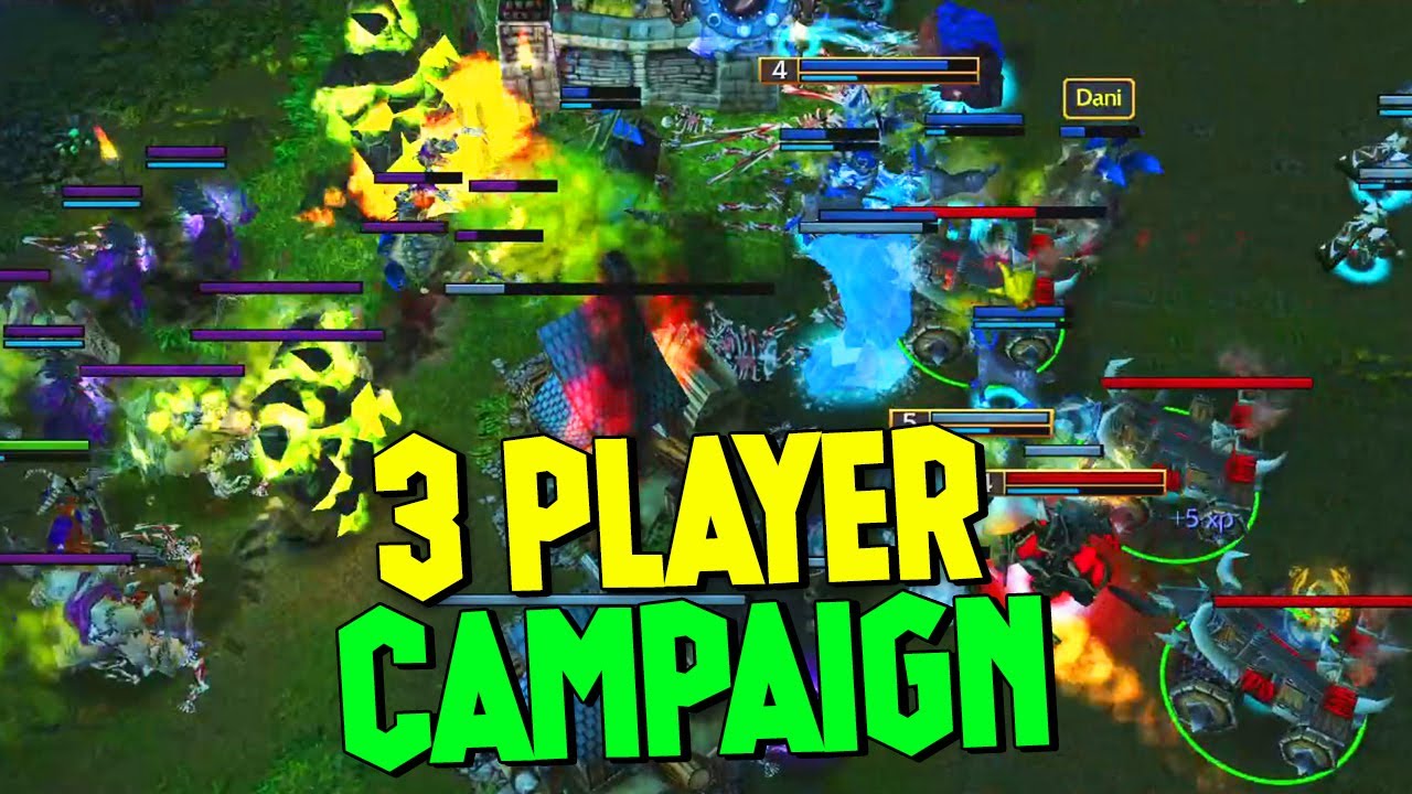 3 Player Campaign: Twilight Of The Gods (Insane) | Warcraft 3 Customs