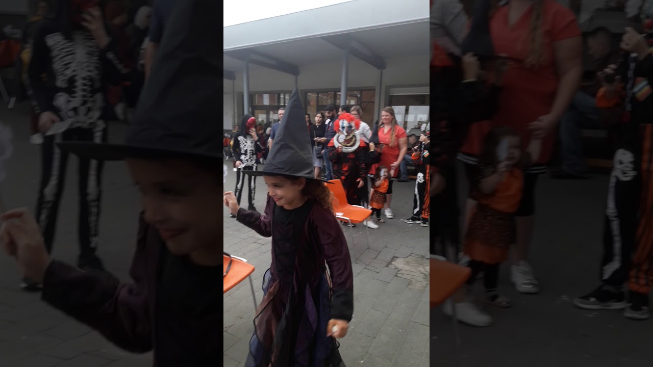 halloween avec l école du BELLENAY