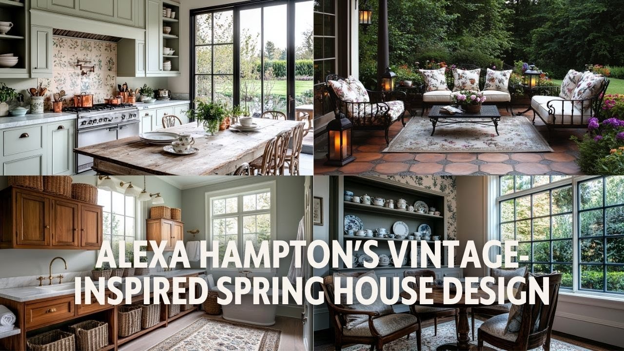 Discover Timeless Elegance: Alexa Hampton&rsquo;s Vintage-Inspired Spring House Design Tour