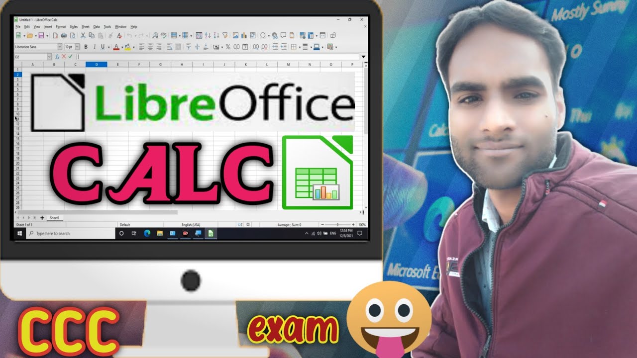 libreoffice calc interface tutorial for beginners |calc kya hota h |ccc exam syallbus