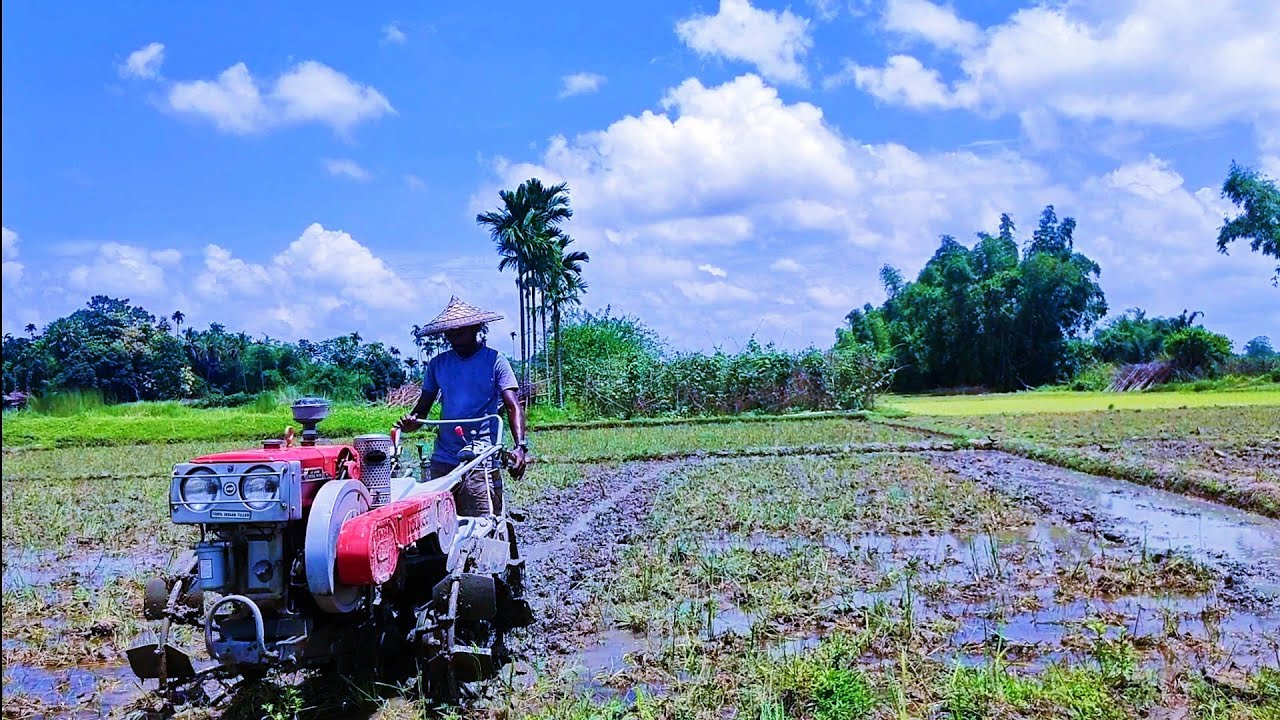 How land is used for agricultural purposes || KAMCO POWER TILLER ||