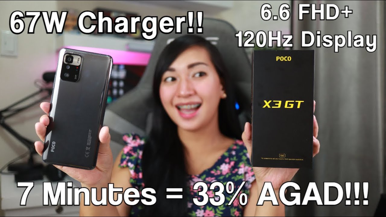 POCO X3 GT : Review (SOBRANG BILIS MAG CHARGE!!!)