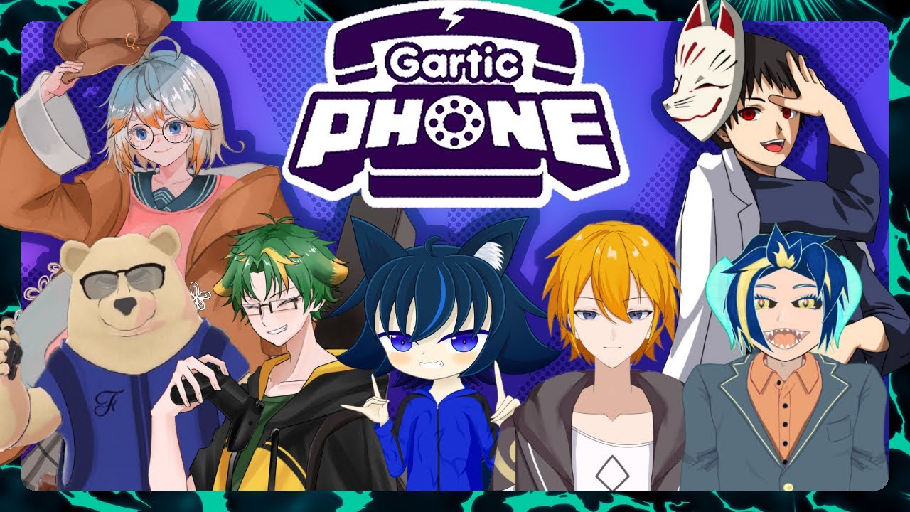 文章を繋げて物語を作る！！ガーティックフォンストーリーモードコラボ！！！！！【Gartic Phone】
