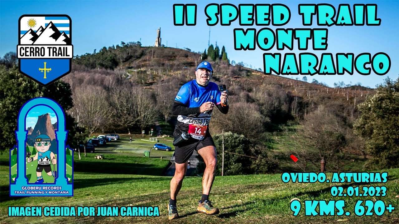 [ 2,7 K ] II Speed Trail Monte Naranco. ( Oviedo. Asturias). 02.01.2023