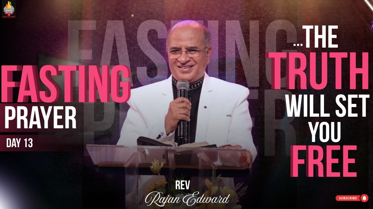 🔴🅻🅸🆅🅴 21 DAYS FASTING PRAYER || DAY- 13 || 6th march 2026 || Rev. Rajan Edward || Pr.Luke Isaac
