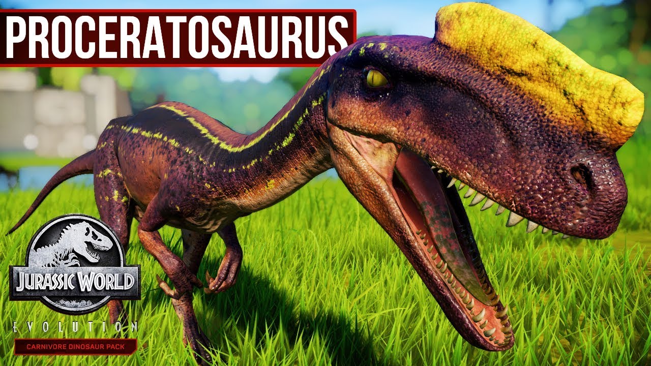 PROCERATOSAURUS - UNIQUE ANIMATIONS, ALL SKINS, NEW KILLS! | Jurassic World: Evolution