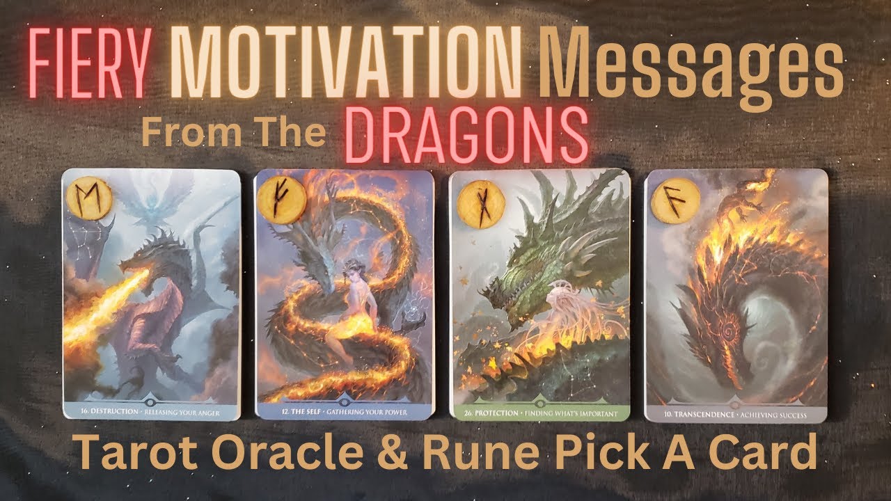 🔥Fiery Motivation Messages From The Dragons 🏡 💰🦋💗 (Timeless Tarot Pick A Card Reading)