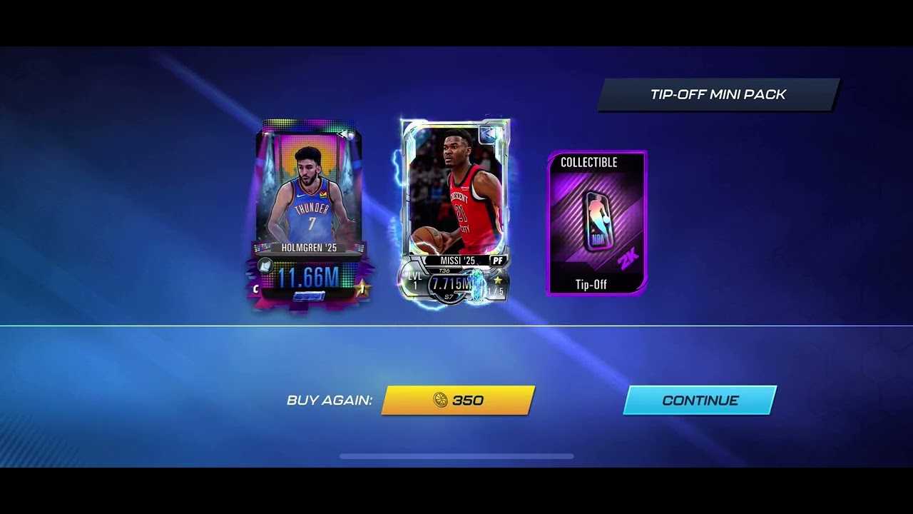 NBA 2K Mobile SEASON 8 TIP OFF PACK OPENING!