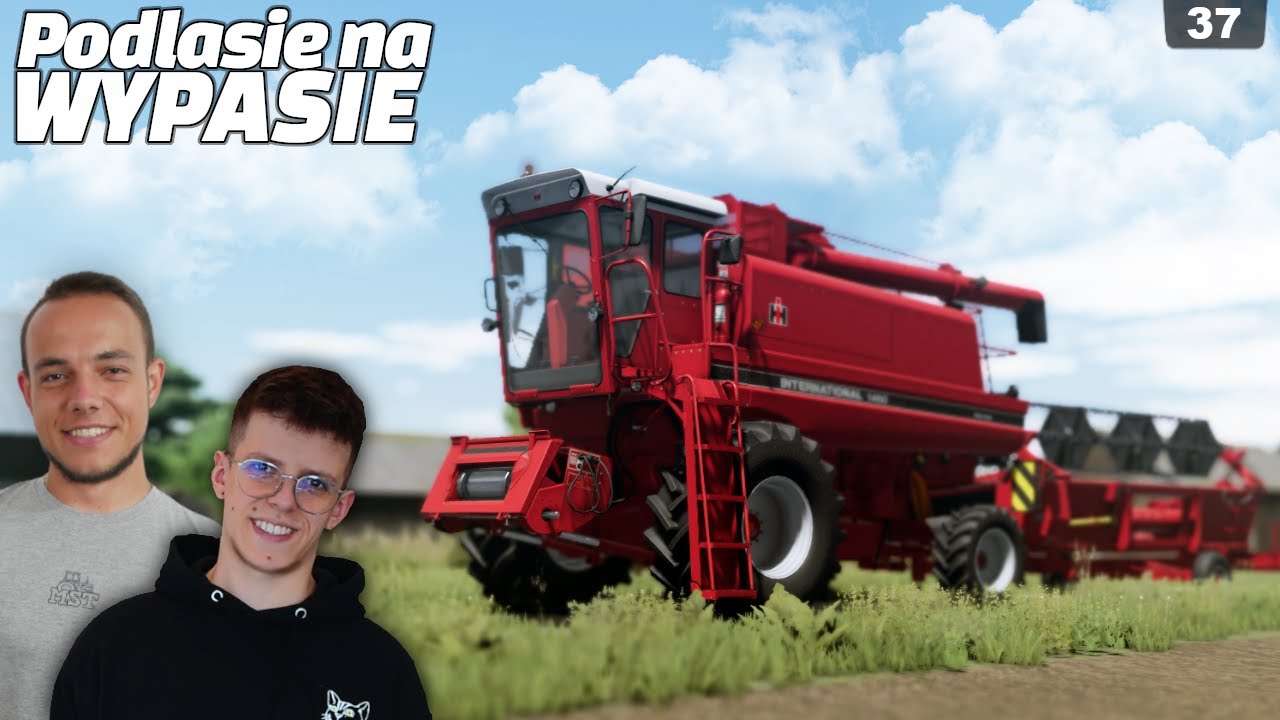 PIĘKNY ZESTAW ŻNIWNY😍 [37] Podlasie na WYPASIE | RajotGPLAY x Jankus