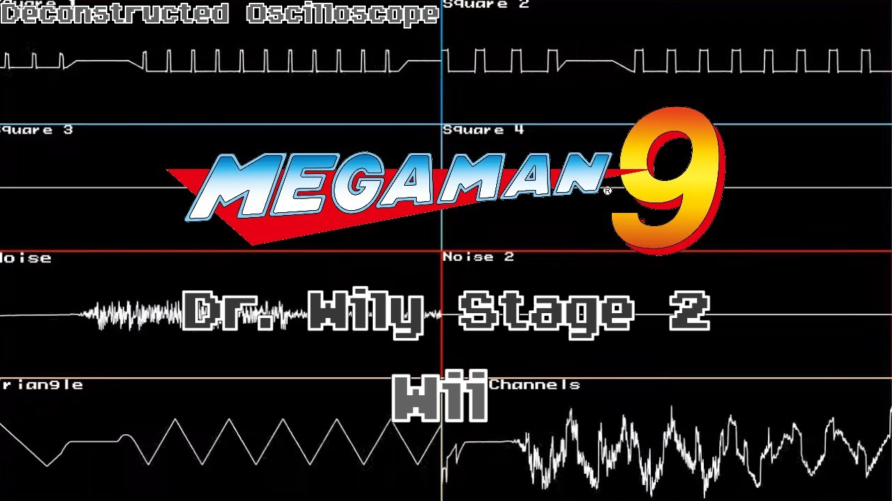 Dr Wily Stage 2 (Wii) - Mega Man 9 (Deconstructed Oscilloscope)