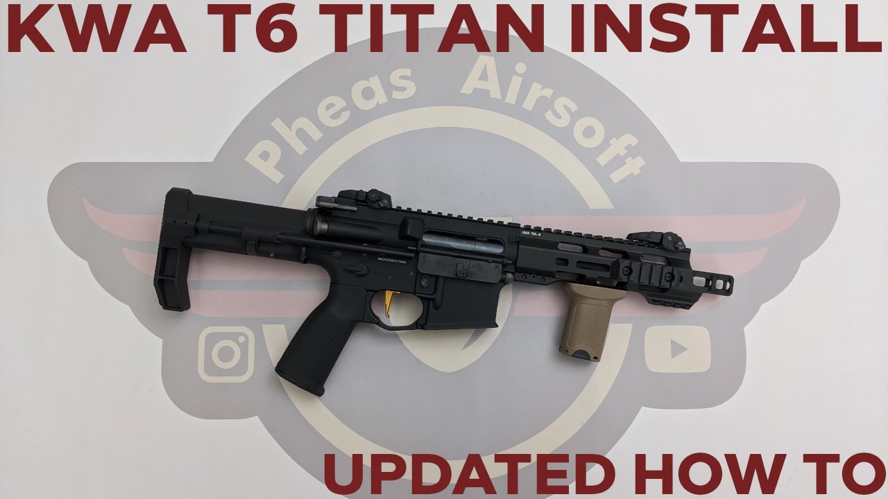 [HOW TO][UPDATED] KWA T6 GATE TITAN INSTALL WITH REASSEMBLY