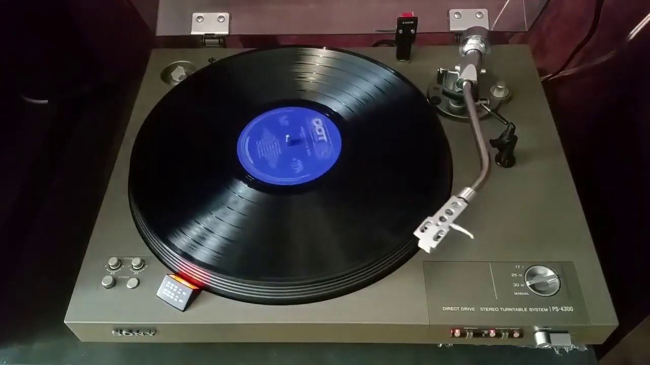 Sony PS-4300 проигрыватель виниловых пластинок