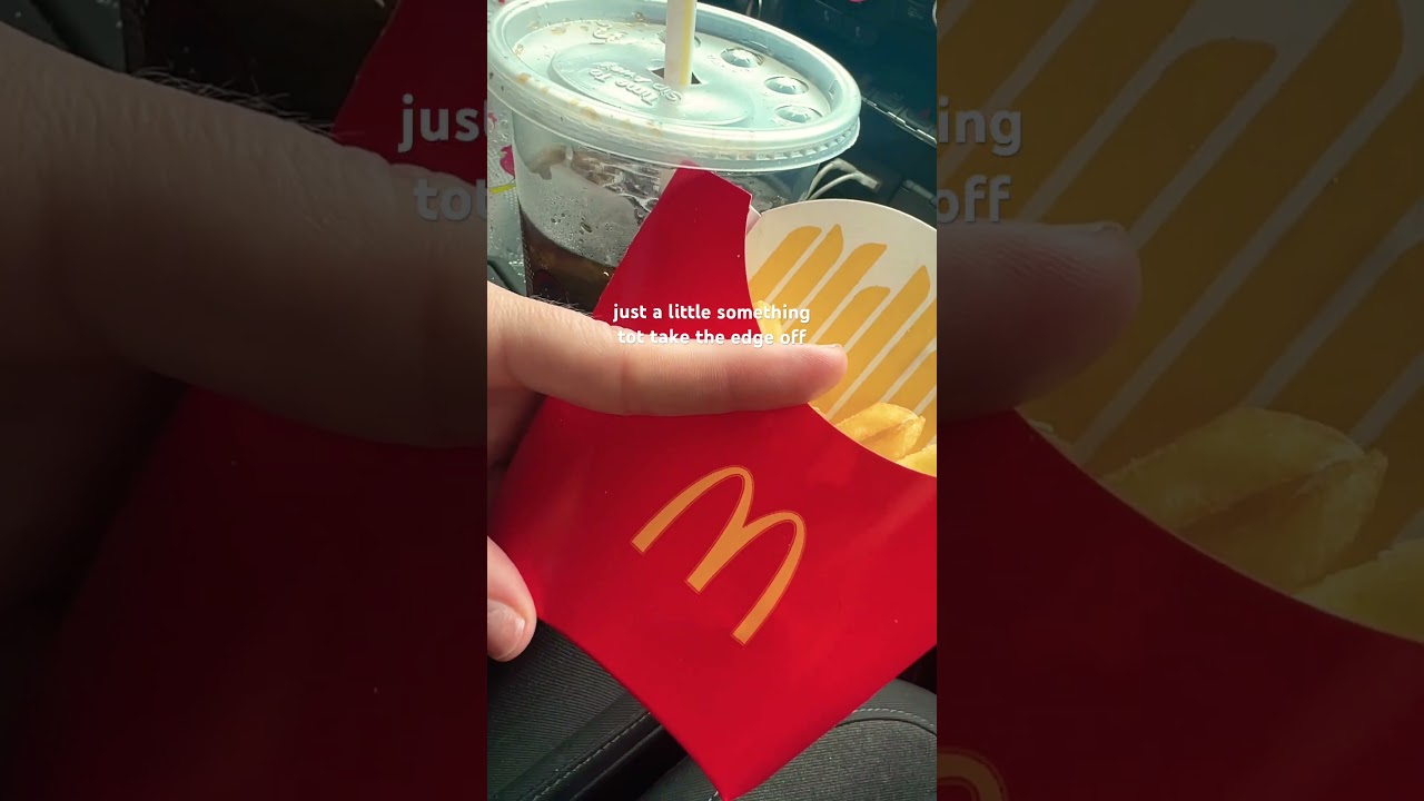IYKYK - just a crispy Diet Coke & McDonald&rsquo;s fries #mcdonalds #iykyk #dietcoke