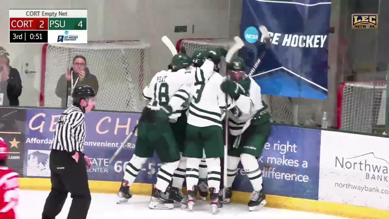 #9 Plymouth State vs. #13 SUNY Cortland Highlights (2024 DIII Men's Ice Hockey Tournament Round One)