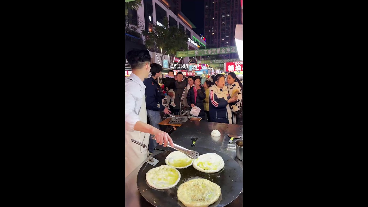 Street special snacks live broadcast