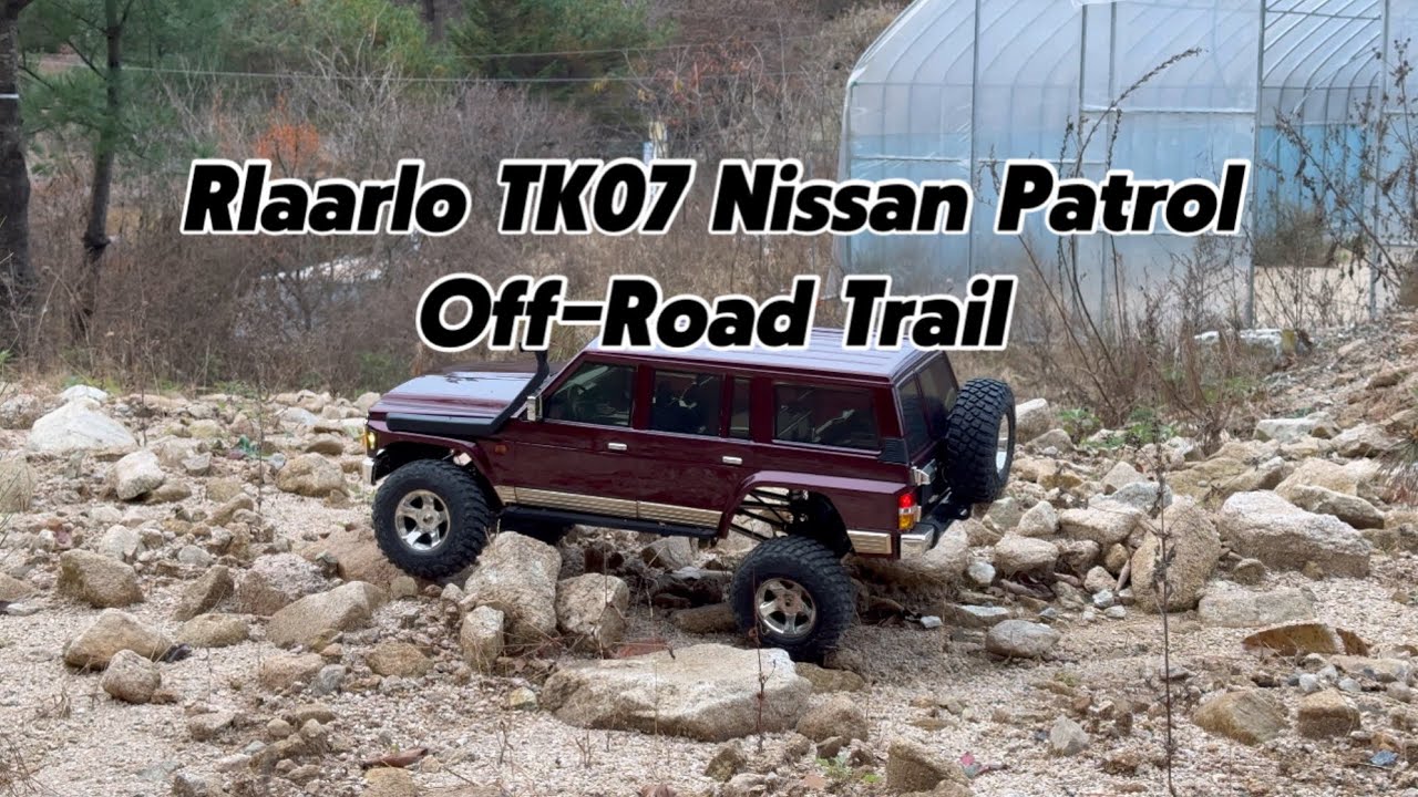 RC Car Rlaarlo TK07 Nissan Patrol Off-Road Trail. 