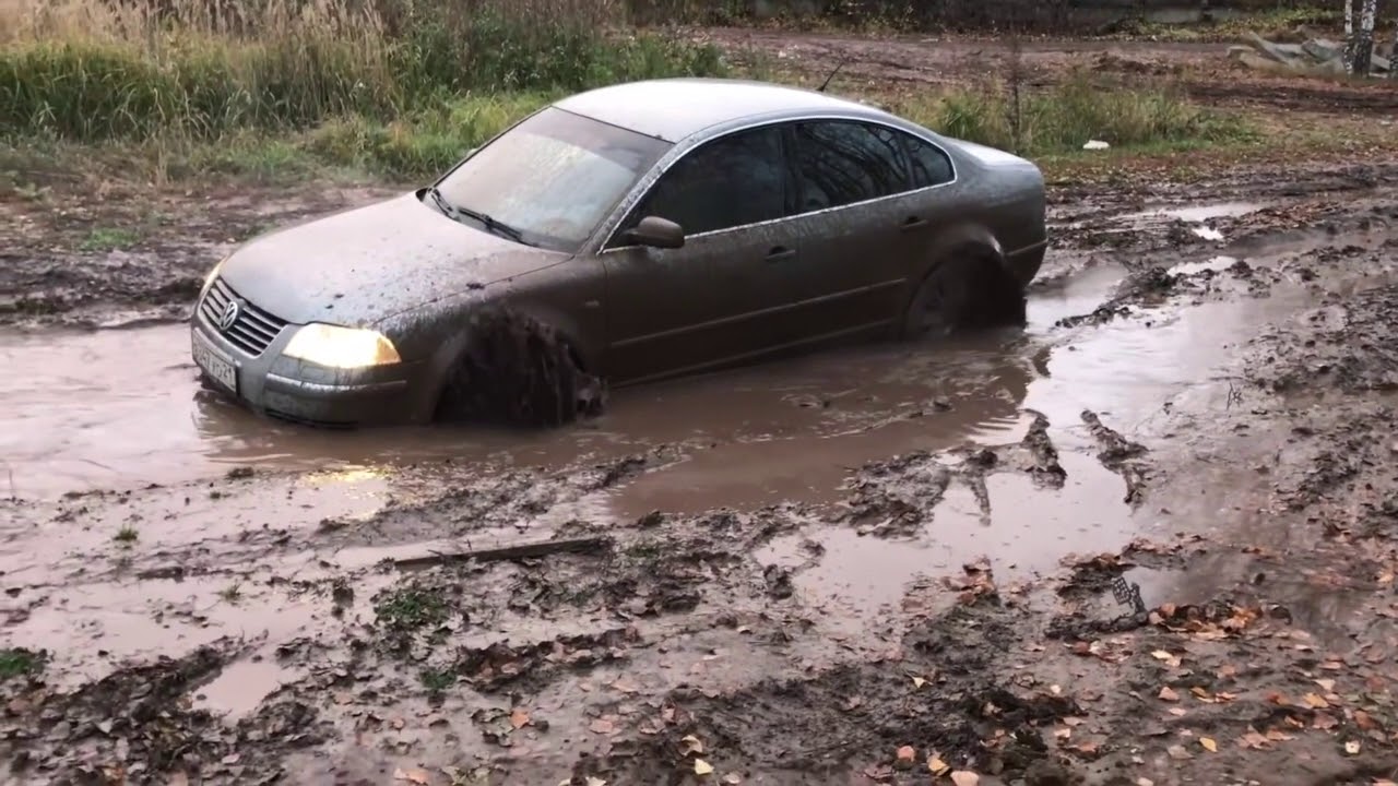 VW Passat 4motion off road mudding