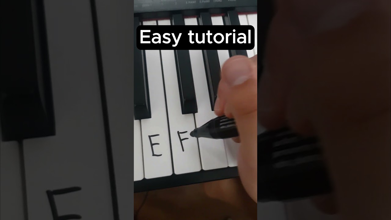 ABC TUTORIAL #pianotutorial