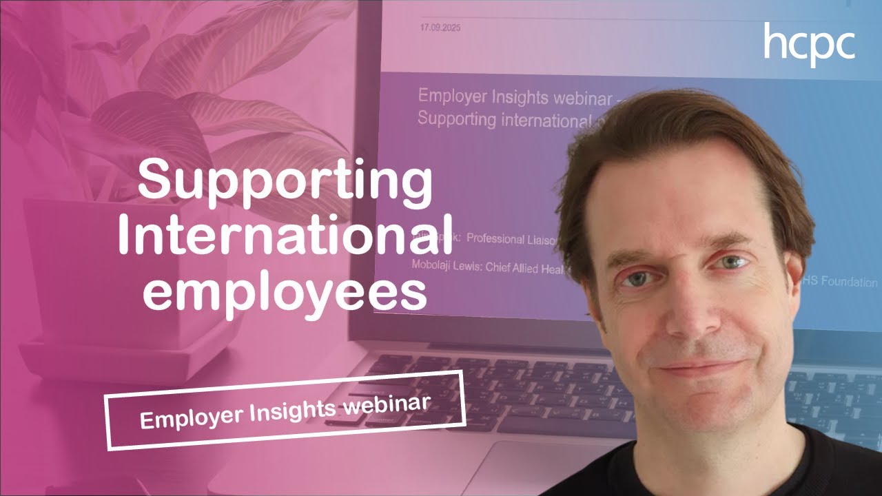 Employer Insights webinar - Supporting international employees