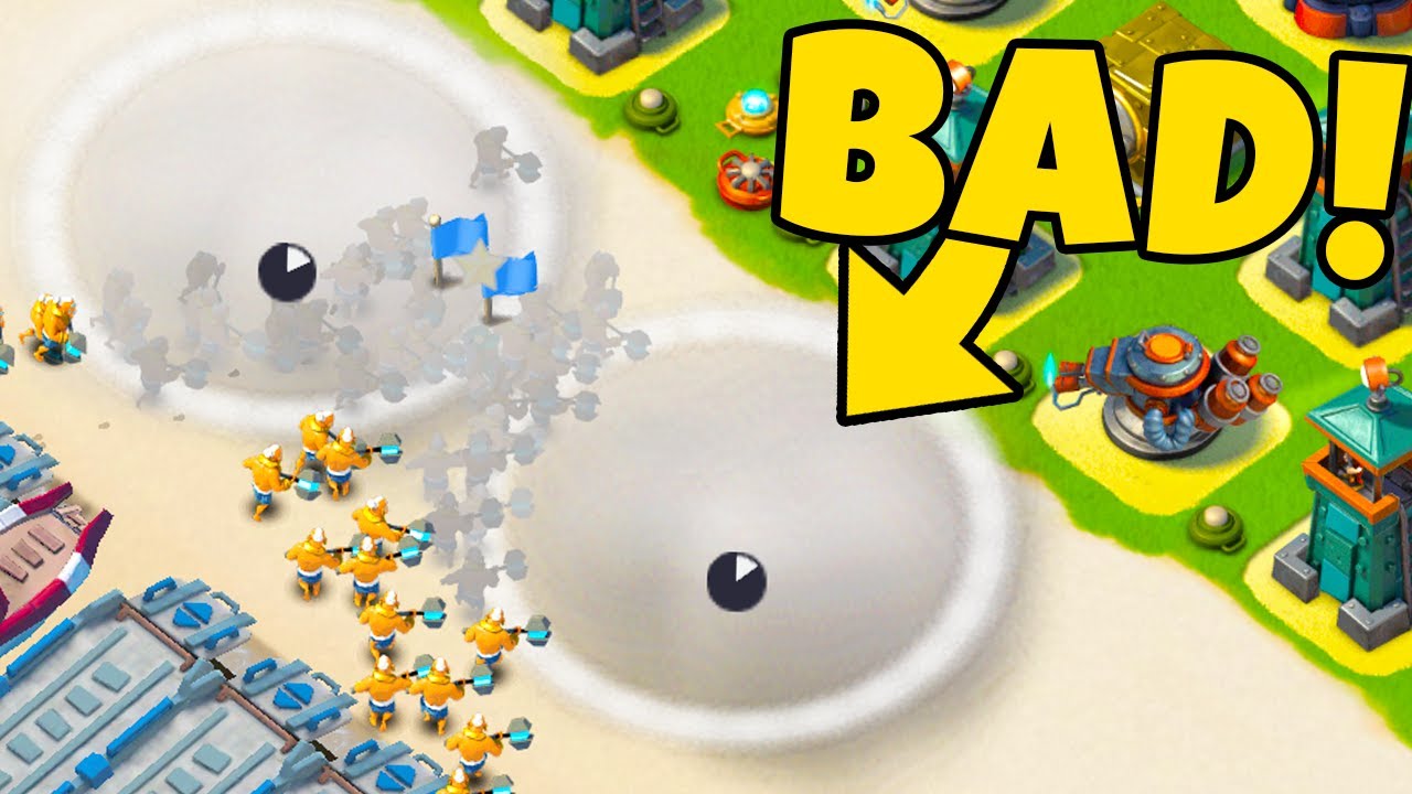 Why you suck at using smoky Warriors in Boom Beach
