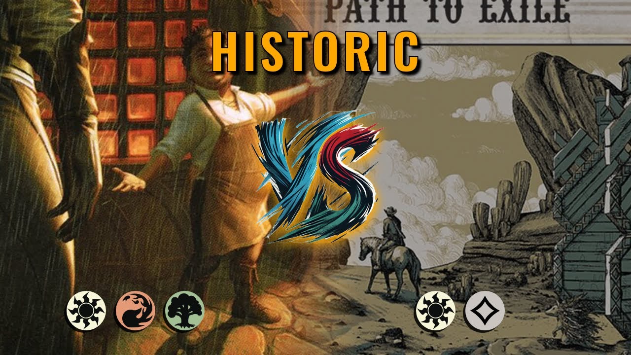 MTG Historic - Naya Aggro by CunicoliGoblin VS Mono White Midrange by Showstopper
