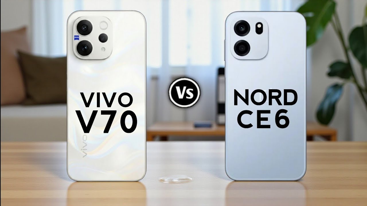 Vivo V70 против OnePlus Nord CE 6 | Что лучше в 2026 году? Полное сравнение | theikatech