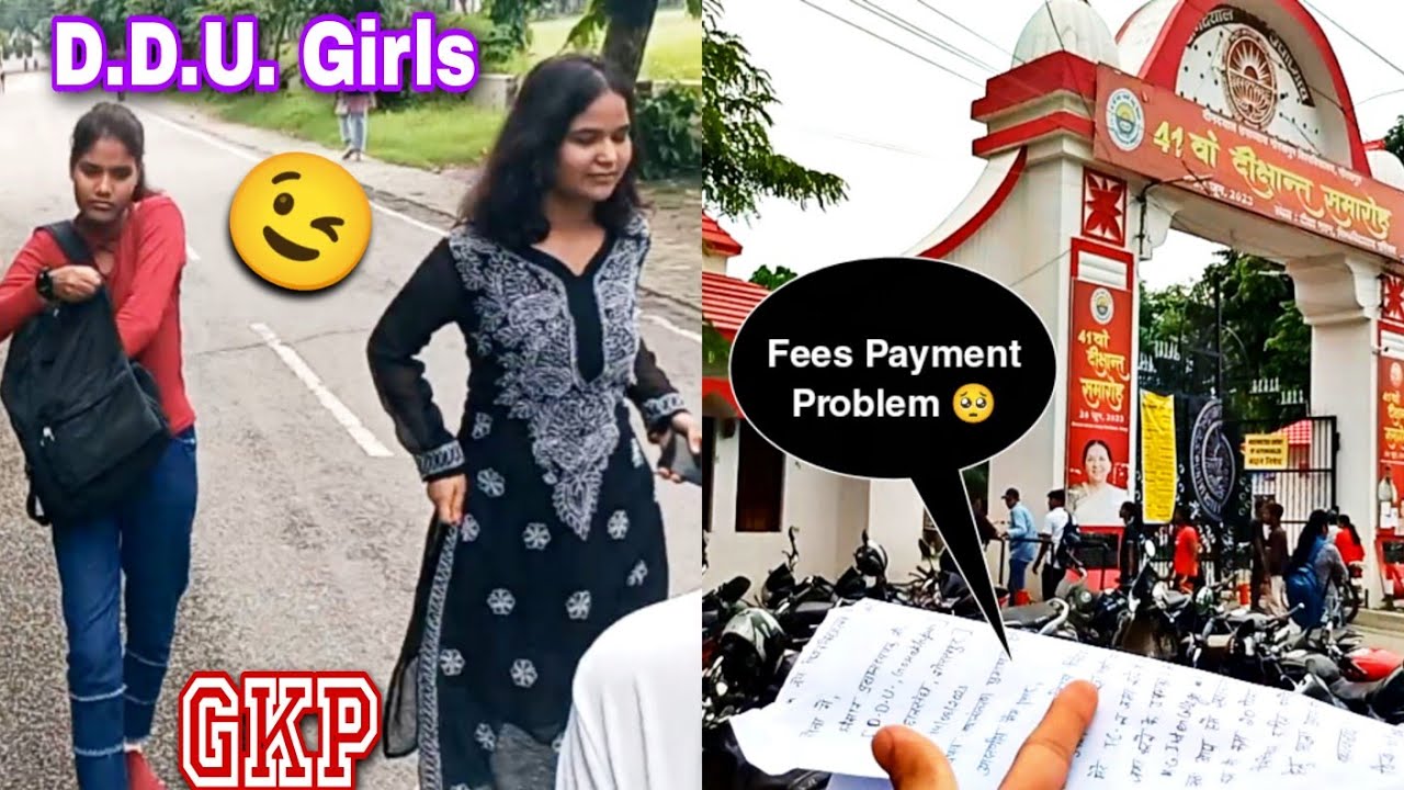 Fees Payment Issue In D.D.U. Vlogs🥺 #funny #vlogs #souravjoshivlogs #ddu #fees #gkp