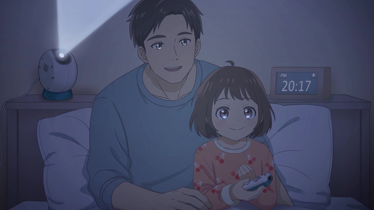 【家族の時間を灯すストーリー】おやすみ前の”魔法の時間”をもっと特別に　寝る前の親子の時間が変わる「ドリームスイッチ」｜セガ フェイブ