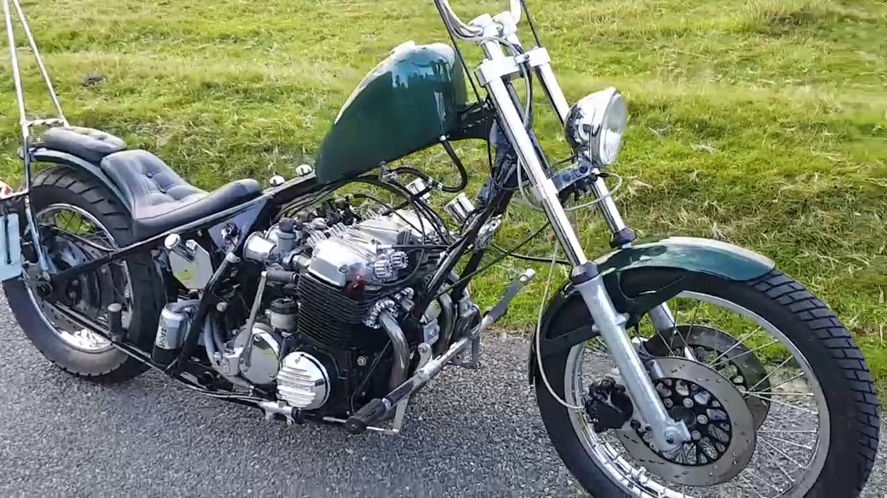 Honda cb 750 four chop.  JAY DOG CHOPPERS
